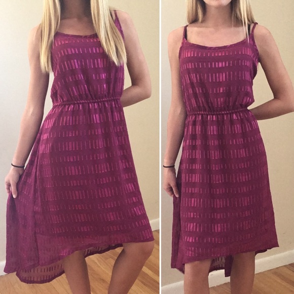LOFT Dresses & Skirts - Loft Ann Taylor NWT dark rose pink dress